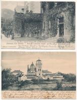 4 db RÉGI román város képeslap / 4 pre-1945 Romanian town-view postcards