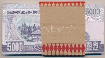 Észak-Korea 2006. 5000W (61x) nagyrészt sorszámkövetők sérült kötegelővel T:I,I- North Korea 2006. 5...