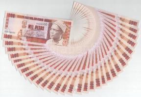 Bissau-Guinea 1993. 1000P (30x) sorszámkövetők T:I Bissau-Guinea 1993. 1000 Pesos (30x) consecutive serials C:UNC Krause P#13