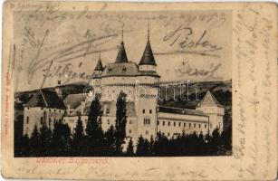 1904 Bajmóc, Bojnice; vár. Gubits B. / Bojnicky hrad / castle (EK)
