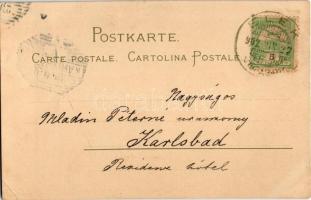 1902 "Geisha" Meissner & Buch Künstler-Postkarten Serie 1128. litho (EK)