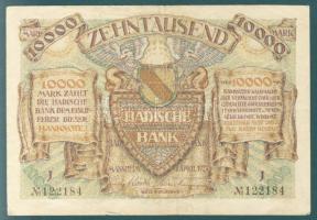 Német Birodalom/Weimari Köztársaság/Mannheim 1923.4.1. 10.000M T:II-