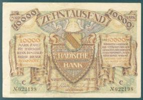 Német Birodalom/Weimari Köztársaság/Mannheim 1923.4.1. 10.000M T:II-