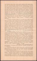 1913 Ceglédi malom alapítása tárgyában született folyamodvány a város tanácsához 4p