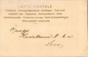 Avril / Art Nouveau lady. Serie 366. Nr. 4. litho