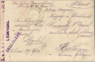 1917 Osztrák-magyar katonák Avtovacban / WWI Austro-Hungarian K.u.K. military, soldiers and military...