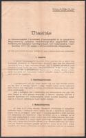 1918 2 db I, világháborús hadifoglyokkal való bánásmódra vonatkozó utasítás főleg az orosz és ukrán ...
