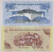 Bhután 2013. 1Ng + 2015. 5Ng T:I,I-
Bhutan 2013. 1 Ngultrum + 2015. 5 Ngultrum C:UNC,AU