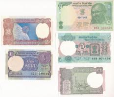 India 1985-1990. 1R + 2R + 1997-2003. 5R + 2003-2008. 5R 2017. 1R T:I,I- India 1985-1990. 1 Rupee + 2 Rupees + 1997-2003. 5 Rupees + 2003-2008. 5 Rupees + 2017. 1 Rupee C:UNC,AU