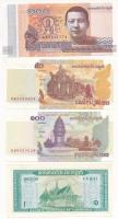 Kambodzsa DN (1972) 1R + 2001. 100R + 2002. 50R + 2014. 100R T:I,I- Cambodia ND (1972) 1 Riel + 2001. 100 Riels + 2002. 50 Riels + 2014. 100 Riels C:UNC,AU