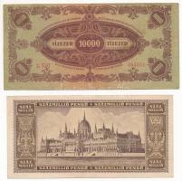 1930. 100P + 1944. 5P + 10P "A Vöröshadsereg Parancsnoksága" + 1945. 10.000P + 1946. 100.0...