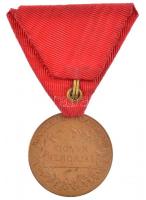 1898. "Jubileumi Emlékérem Fegyveres Erő Számára / Signum memoriae (AVSTR)" bronz kitüntet...