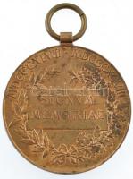 1898. "Jubileumi Emlékérem Fegyveres Erő Számára / Signum memoriae (AVSTR)" bronz kitüntet...