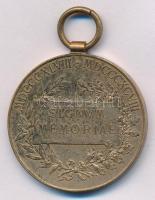 1898. "Jubileumi Emlékérem Fegyveres Erő Számára / Signum memoriae (AVSTR)" bronz kitüntet...