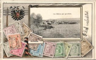 Abbázia, stamps (Emb)