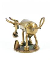 Mid-Century Figurative Art by Magda és Andrzej Nowakowscy (1938 - 2008): Tehén/ Krowa, névjegy tartó...