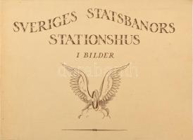 Sveriges Statsbanors Stationshus i Bilder. H.n., 1981, Allt om Hobby. Gazdag fekete-fehér képanyaggal. Svéd nyelven. Kiadói papírkötés. Az 1925-ben megjelent könyv facsimile kiadása.