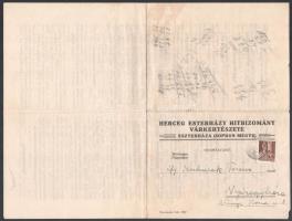 1923 Dániel Gyula Magkereskedő 1923. évi kertészeti értesítője, árjegyzék, Bp., Légrády, hajtott, 4 ...