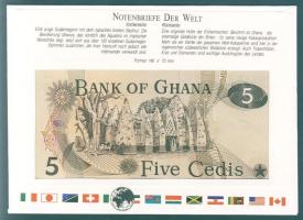 Ghana 1977. 5C bankjegyes borítékon T:I