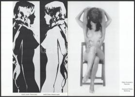 1982 Akt-mappa 1982. Vál. Győri Lajos. Bp., Ofotért. Kiadói papírmappa, 40 t. Komplett!