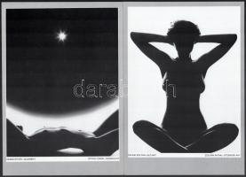 1984 Akt-mappa 1984. Vál. Győri Lajos. Bp., Ofotért. Kiadói kissé szakadt papírmappa, 40 t. Komplett...