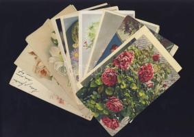 1900-1964 15 db üdvözlő lap