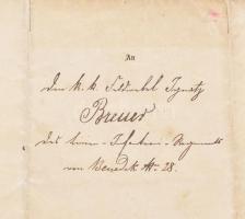 1862 Bécs, Alhadnagyi kinevezés a 28. gyalogezred kötelékébe, Benedek Lajos táborszernagy, mint ezre...