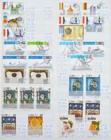 Kuba, Martinique, St. Lucia, Argentína stb. klasszikus és modern bélyegek, sok jó motívummal 22 lapos A4-es berakóban
