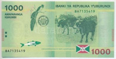 Burundi 2015. 1000Fr BA7135419 T:II Burundi 2015. 1000 Francs BA7135419 C:XF Krause P#51