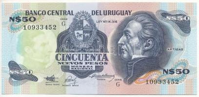 Uruguay DN (1989) 50P G 10933452 T:I Uruguay ND (1989) 50 Pesos G 10933452 C:UNC Krause P#61A