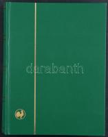 Goldhahn 30 fehér lapos A/4 berakó zöld borítóval, újszerű állapotban