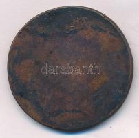 Ifj. Szlávics László (1959- ) DN Jézus Krisztus keresztre feszítését ábrázoló egyoldalas bronz emlék...