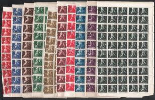 1947 Szabadsághőseink sor hajtott teljes ívekben (30.000)