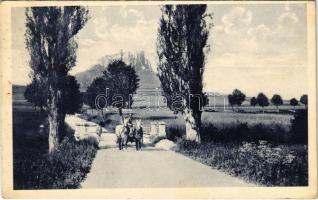 1931 Szepesváralja, Spisské Podhradie; Szepes vára / Spissky hrad / Zipser Schloss / castle (EK)