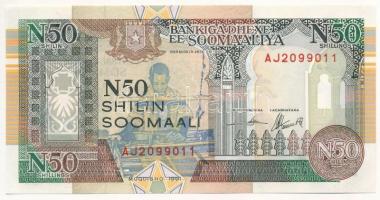 Szomália 1991. 50Sh AJ 2099011 T:I hullámos papír Somalia 1991. 50 Shillings AJ 2099011 C:UNC wavy paper Krause P#R2