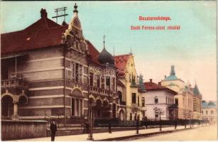 Besztercebánya, Banská Bystrica; Deák Ferenc utca, villa. Groszmann Testvérek kiadása / street view, villa