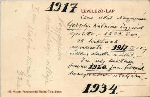 1917 Budapest XII. Svábhegy, Gergelyi Villa a Mátyás király út 32. sz. alatt