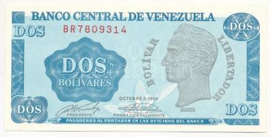 Venezuela 1989. 2B BR 7809314 T:I Venezuela 1989. 2 Bolivares BR 7809314 C:UNC Krause P#69