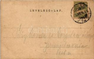 1905 Fedák Sári és Papp Miska (János vitéz) Strelisky felvétele, Budapest