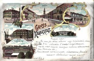 1898 Karansebes litho