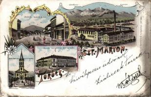 1899 Túrócz-Szt. Márton litho