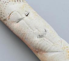 Mária jelzéssel 1992: Síp figura. Porcelán. Falra akasztható, m: 67 cm