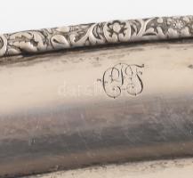 Ezüst (Ag) tálca, jelzett, 52x41cm, nettó: 1560g