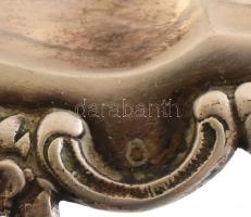 Ezüst (Ag) tálca, jelzett, 40x30cm, nettó: 710g