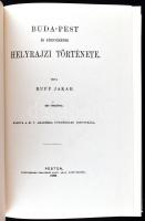 Rupp Jakab: Buda-Pest és környékének helyrajzi története. Bp., 1987, ÁKV. Kiadói kartonált papírköté...