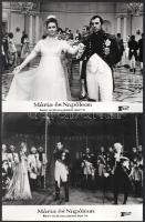 cca 1966 ,,Mária és Napoleon" című lengyel film jelenetei és szereplői, 13 db vintage produkció...