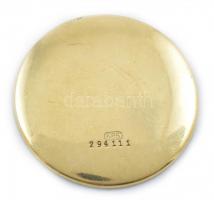 Arany (Au/14k) karóra hátlap, jelzett, nettó: 4g, d: 31mm