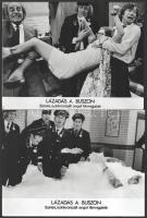 1972 ,,Lázadás a buszon" című angol filmvígjáték jelenetei és szereplői, 13 db vintage produkci...