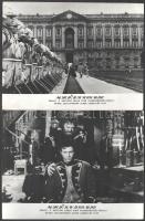 1958 ,,Szélvihar" című olasz - jugoszláv film jelenetei és szereplői, 13 db vintage produkciós filmfotó, ezüst zselatinos fotópapíron, kisebb hibákkal, 18x24 cm