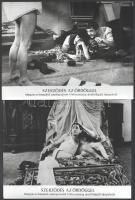 1967 ,,Szerződés az ördöggel" című csehszlovák film jelenetei és szereplői, 13 db vintage produ...